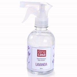 Aromatizante 300ML Agua Perfumada Para Tecidos LAVANDA - Bene Casa