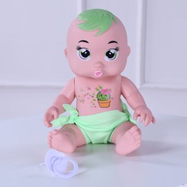Boneca Tinker Baby Com Chupeta FLORZINHA - Bene Casa