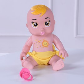 Boneca Tinker Baby Com Chupeta SOLZINHA - Bene Casa