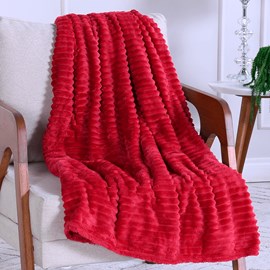 Manta Cobertor Canelada Casal Toque Flannel OYSTER - Bene Casa
