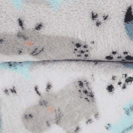 Manta Microfibra Bebê 70cm x 1,00m Toque Flannel Baby BICHINHOS - Bene Casa
