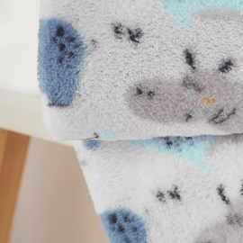 Manta Microfibra Bebê 70cm x 1,00m Toque Flannel Baby BICHINHOS - Bene Casa